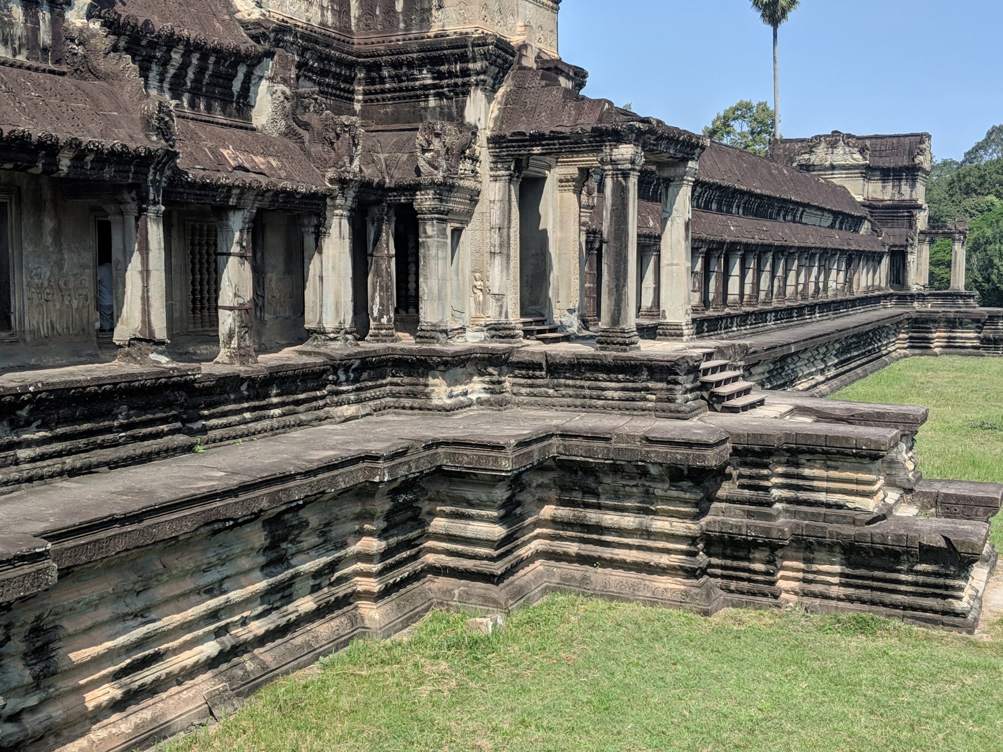 Angkor Wat Temple Stairs